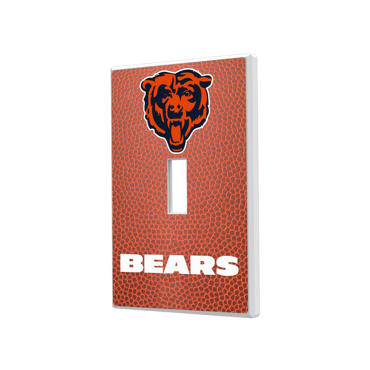 Chicago Bears Football Hidden-Screw Light Switch Plate 1