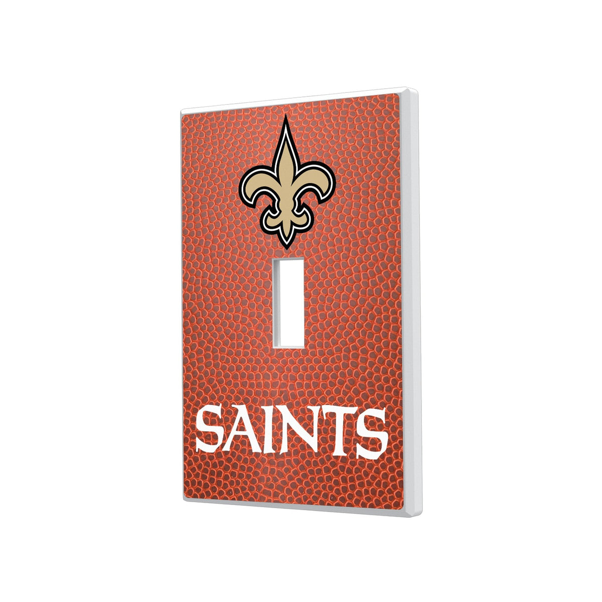 New Orleans Saints Football Hidden-Screw Light Switch Plate 1