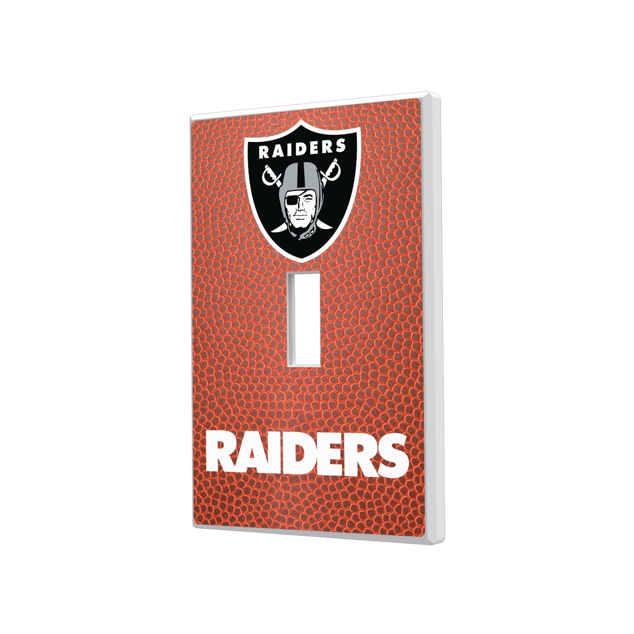 Las Vegas Raiders Football Hidden-Screw Light Switch Plate 1