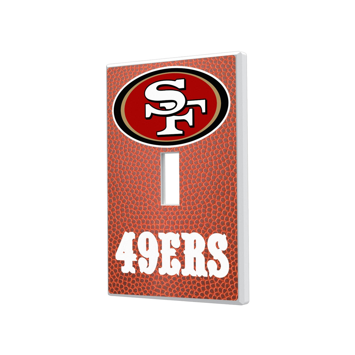 San Francisco 49ers Football Hidden-Screw Light Switch Plate 1