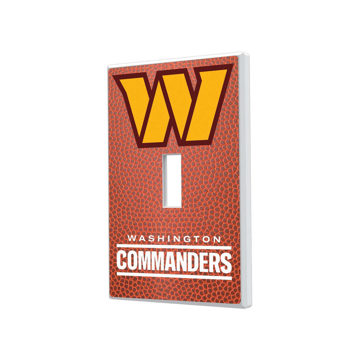 Washington Commanders Football Hidden-Screw Light Switch Plate 1