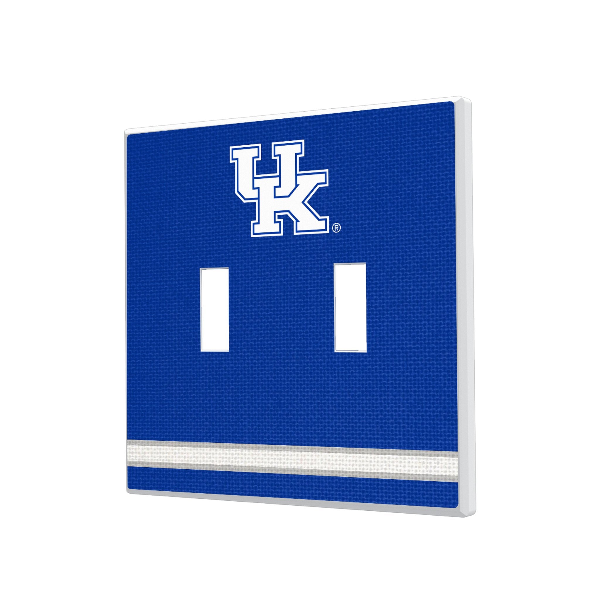 University of Kentucky Wildcats Stripe Hidden-Screw Light Switch Plate 3
