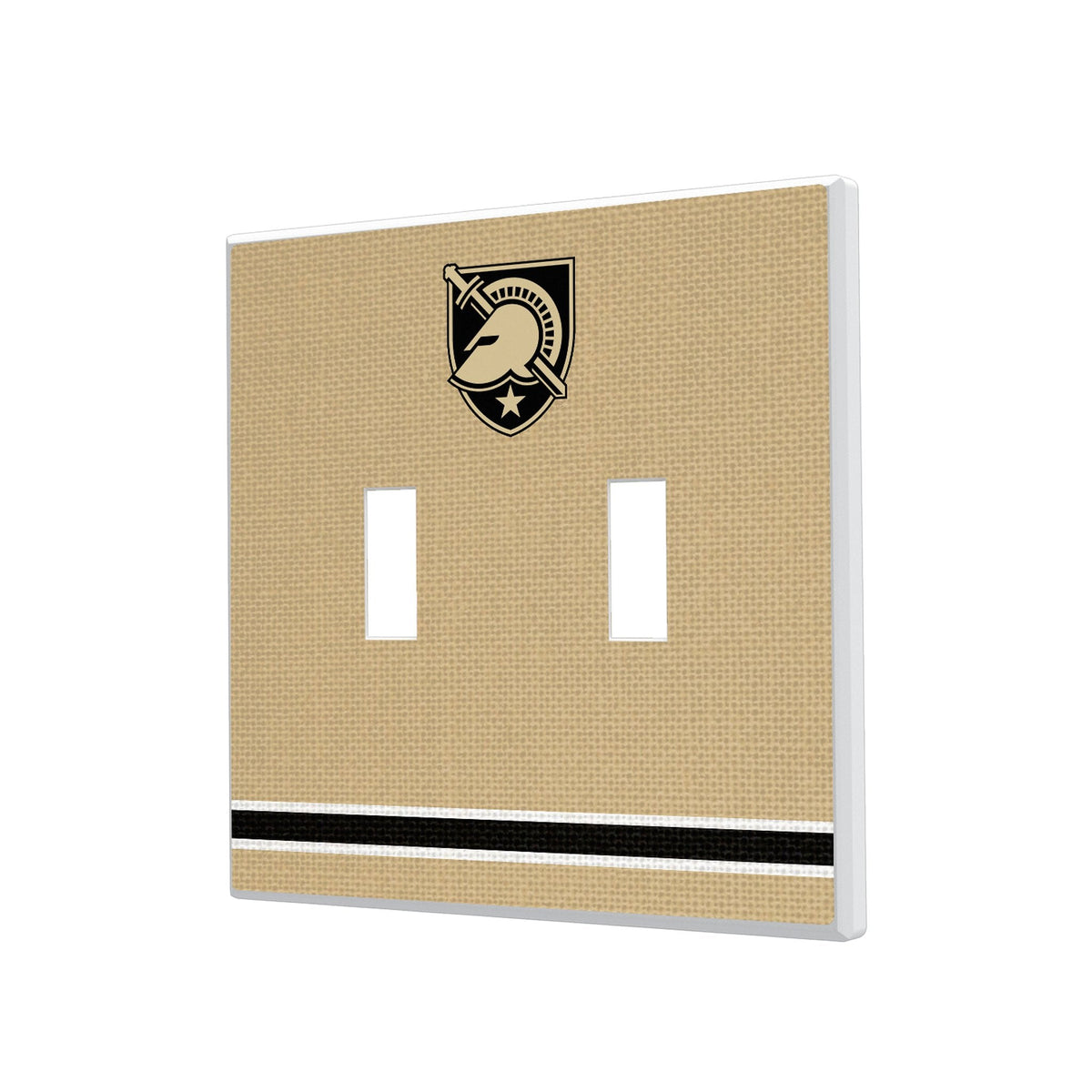 United States Military Academy Black Knights Stripe Hidden-Screw Light Switch Plate 3