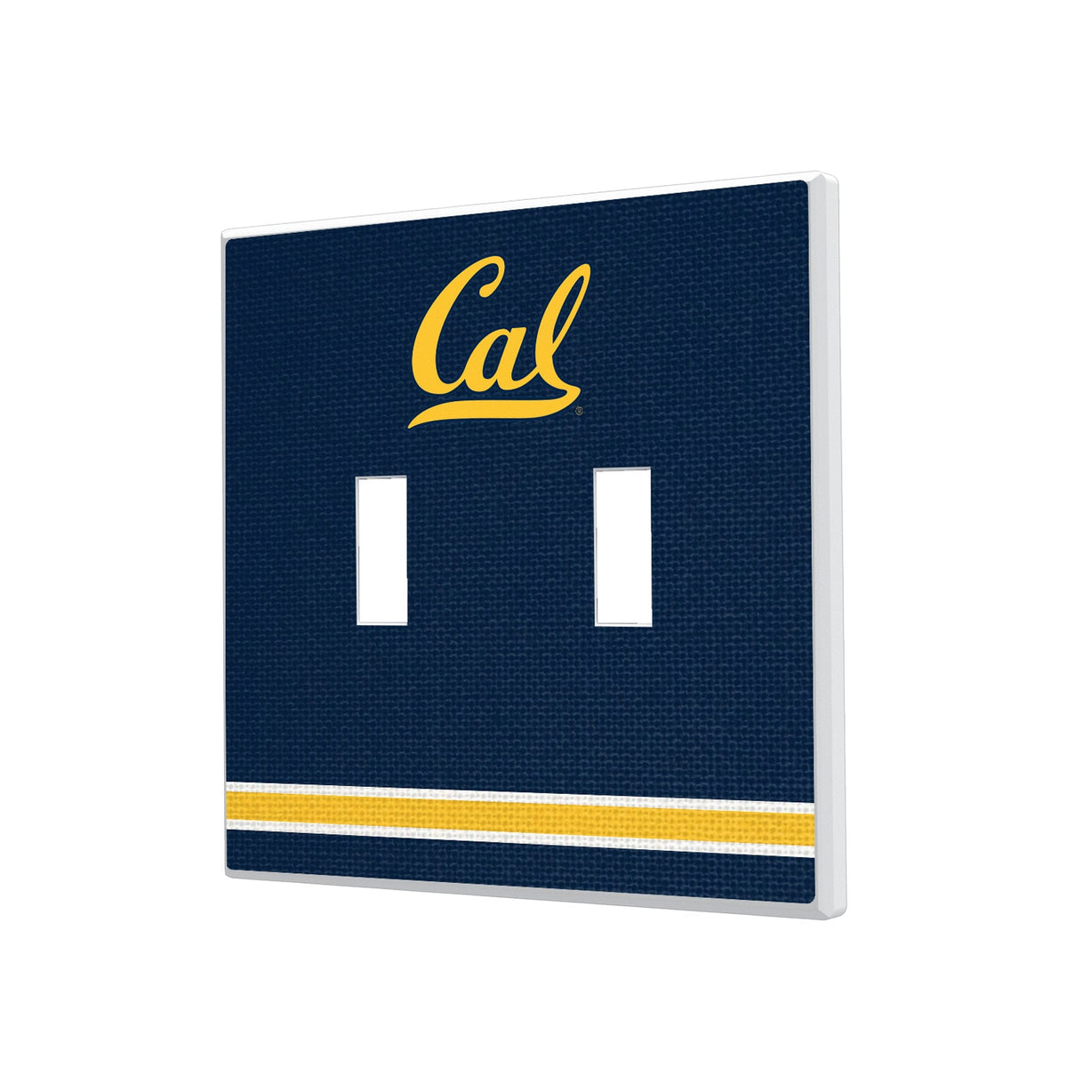 University of California Berkeley Golden Bears Stripe Hidden-Screw Light Switch Plate 3
