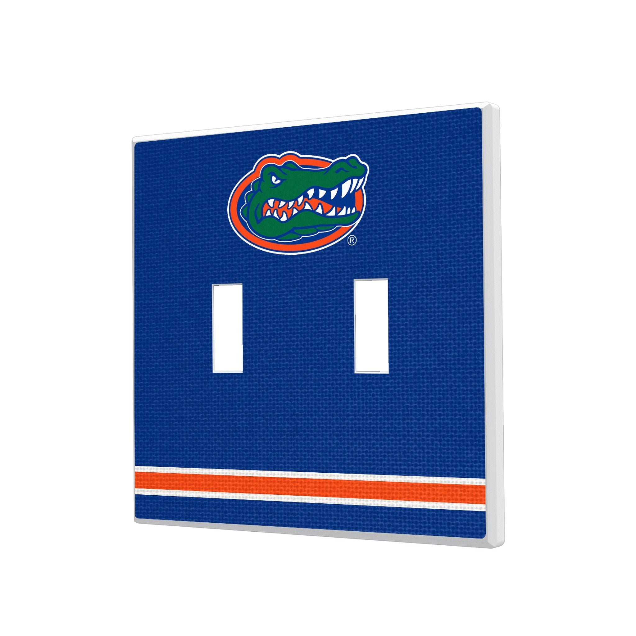 University of Florida Gators Stripe Hidden-Screw Light Switch Plate 3