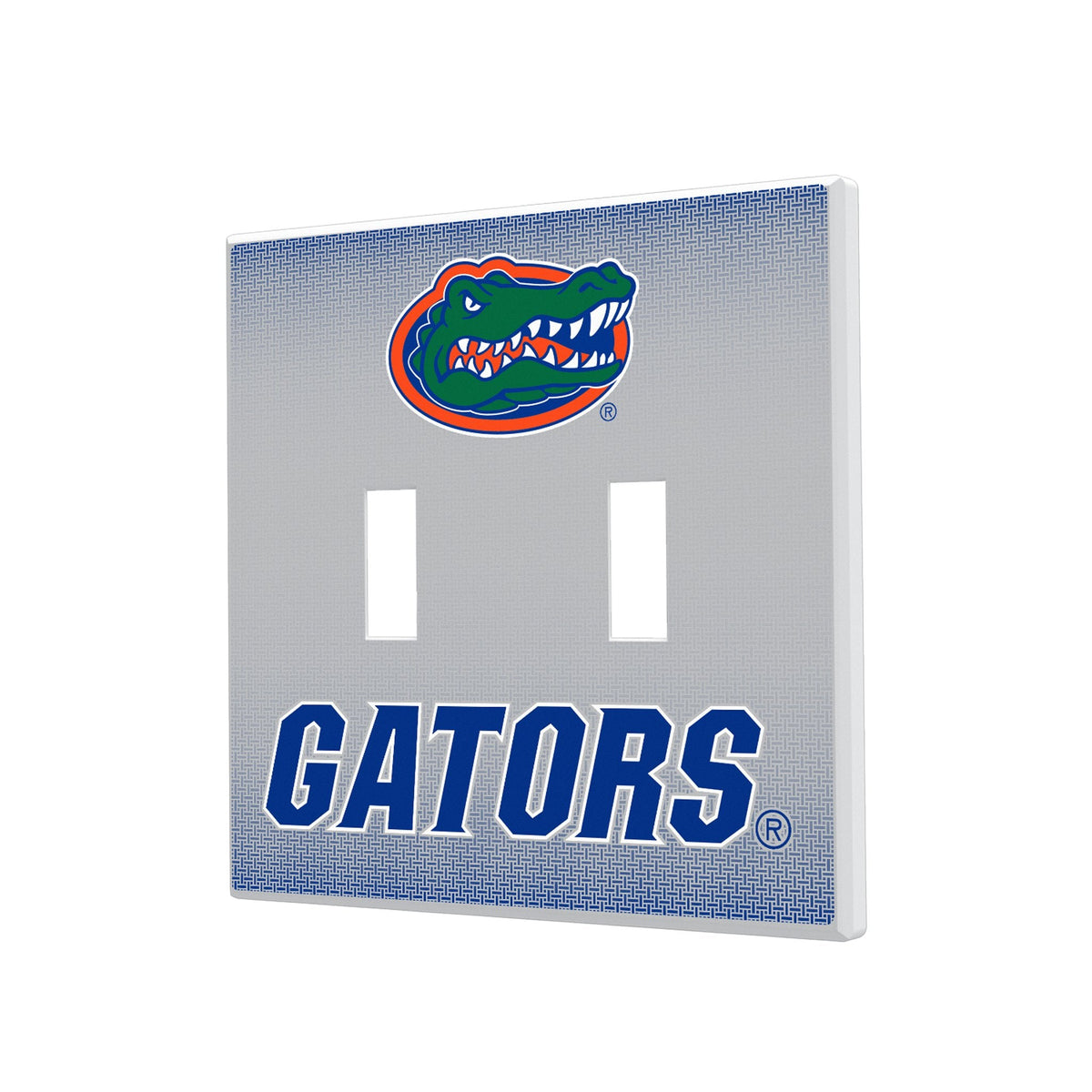 University of Florida Gators Linen Hidden-Screw Light Switch Plate 3