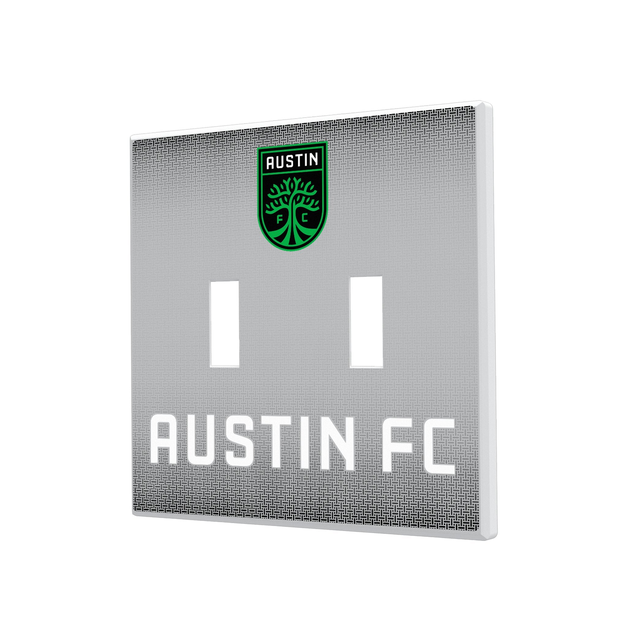 Austin FC Linen Hidden-Screw Light Switch Plate 3