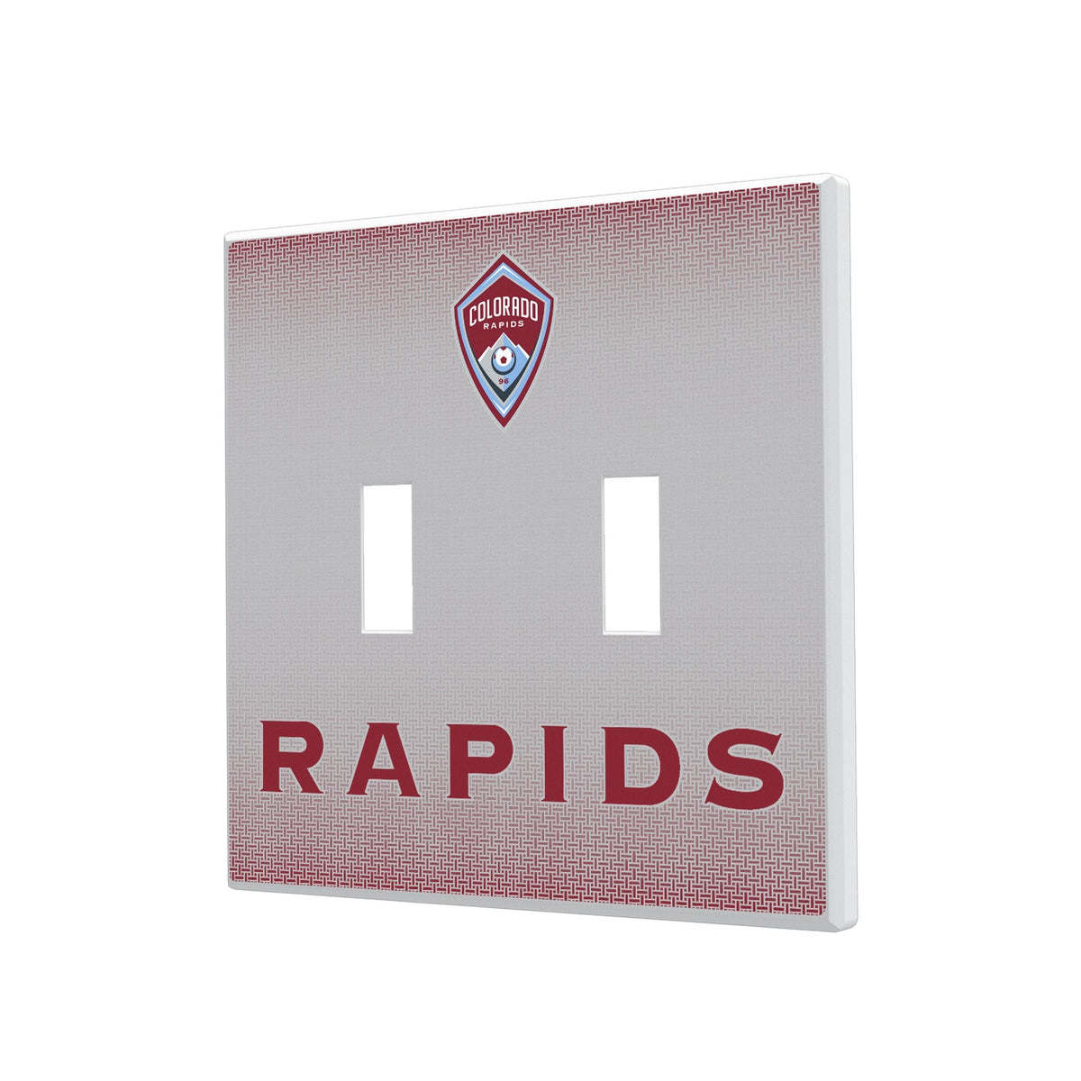 Colorado Rapids Linen Hidden-Screw Light Switch Plate 3