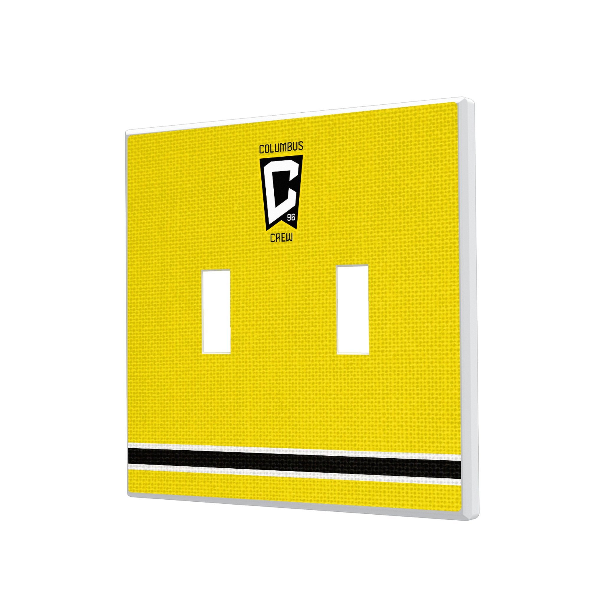 Columbus Crew Stripe Hidden-Screw Light Switch Plate 3