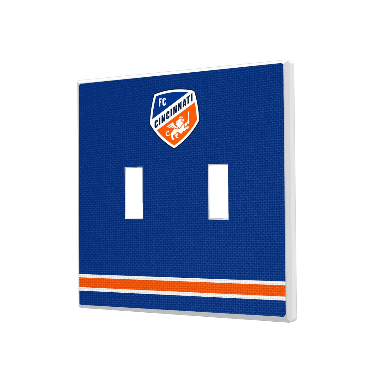 FC Cincinnati Stripe Hidden-Screw Light Switch Plate 3