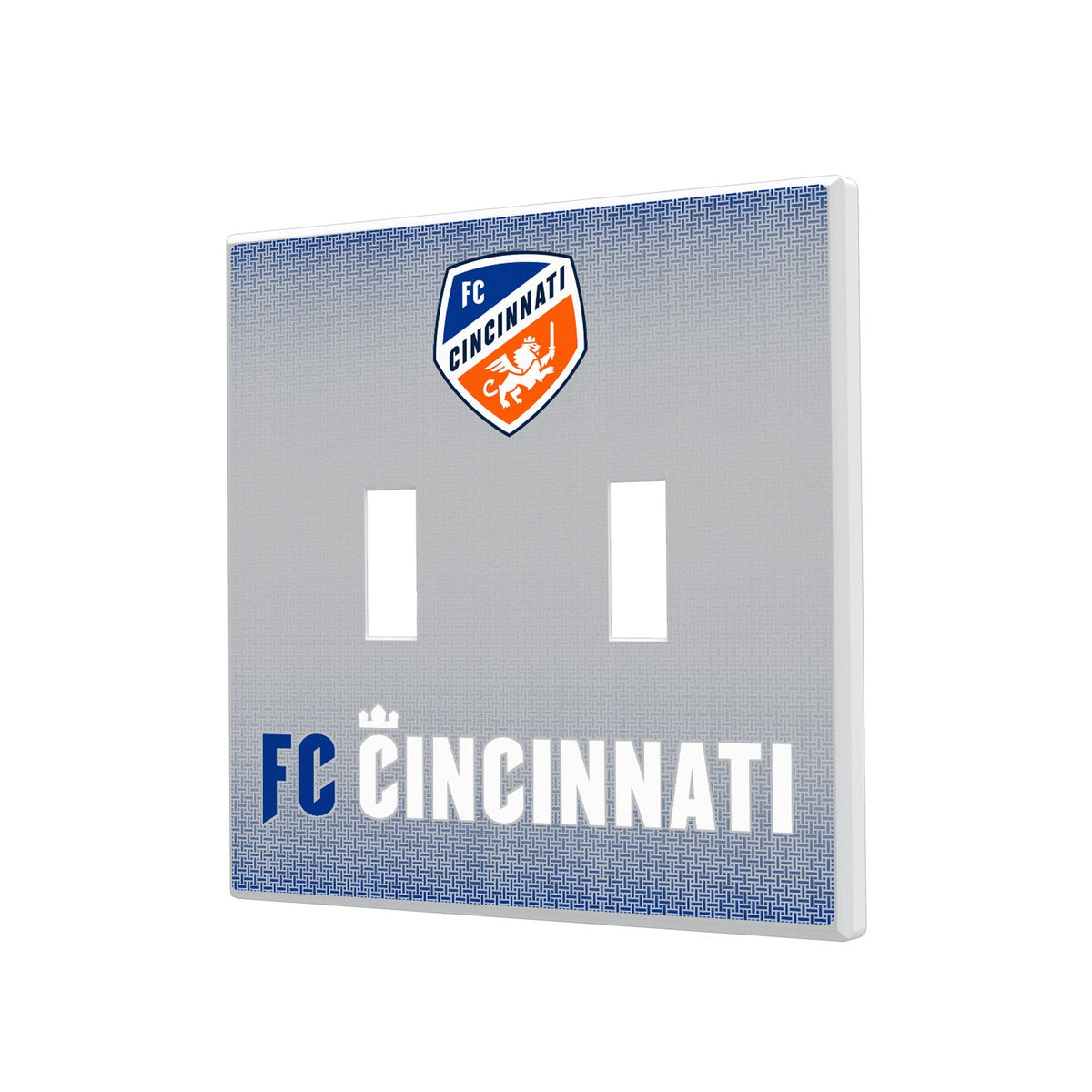 FC Cincinnati Linen Hidden-Screw Light Switch Plate 3