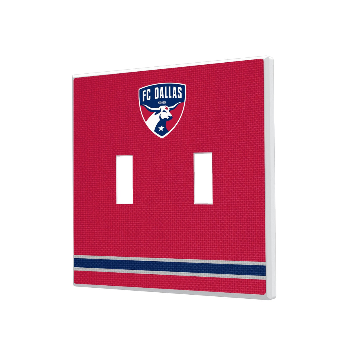 FC Dallas Stripe Hidden-Screw Light Switch Plate 3