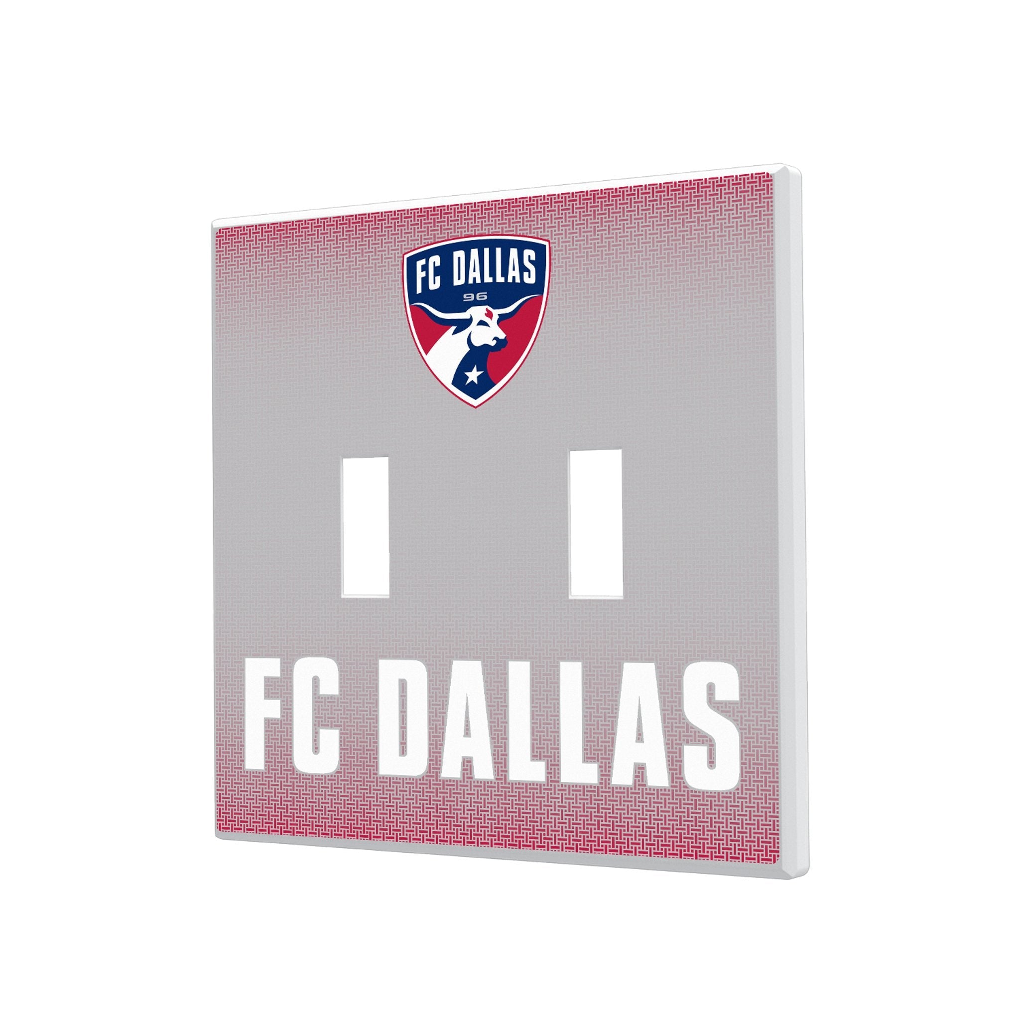 FC Dallas Linen Hidden-Screw Light Switch Plate 3