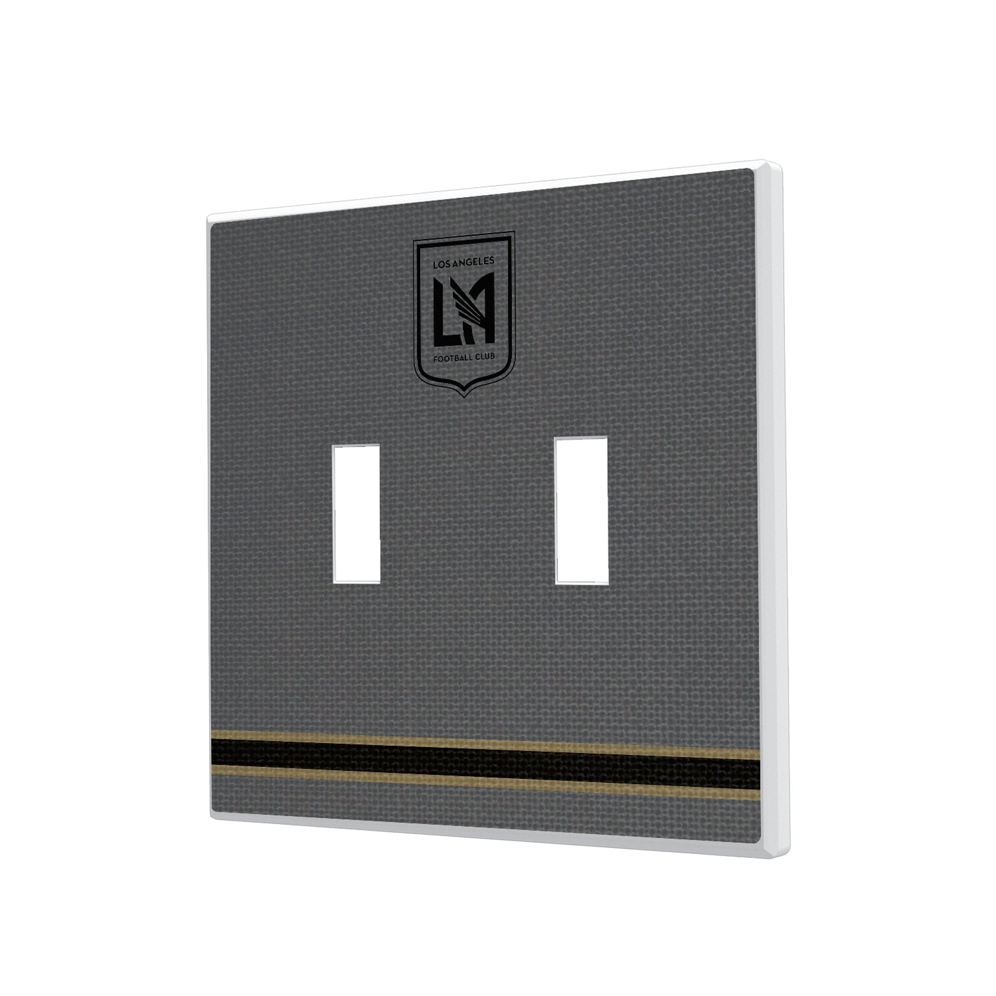 Los Angeles Football Club Stripe Hidden-Screw Light Switch Plate 3