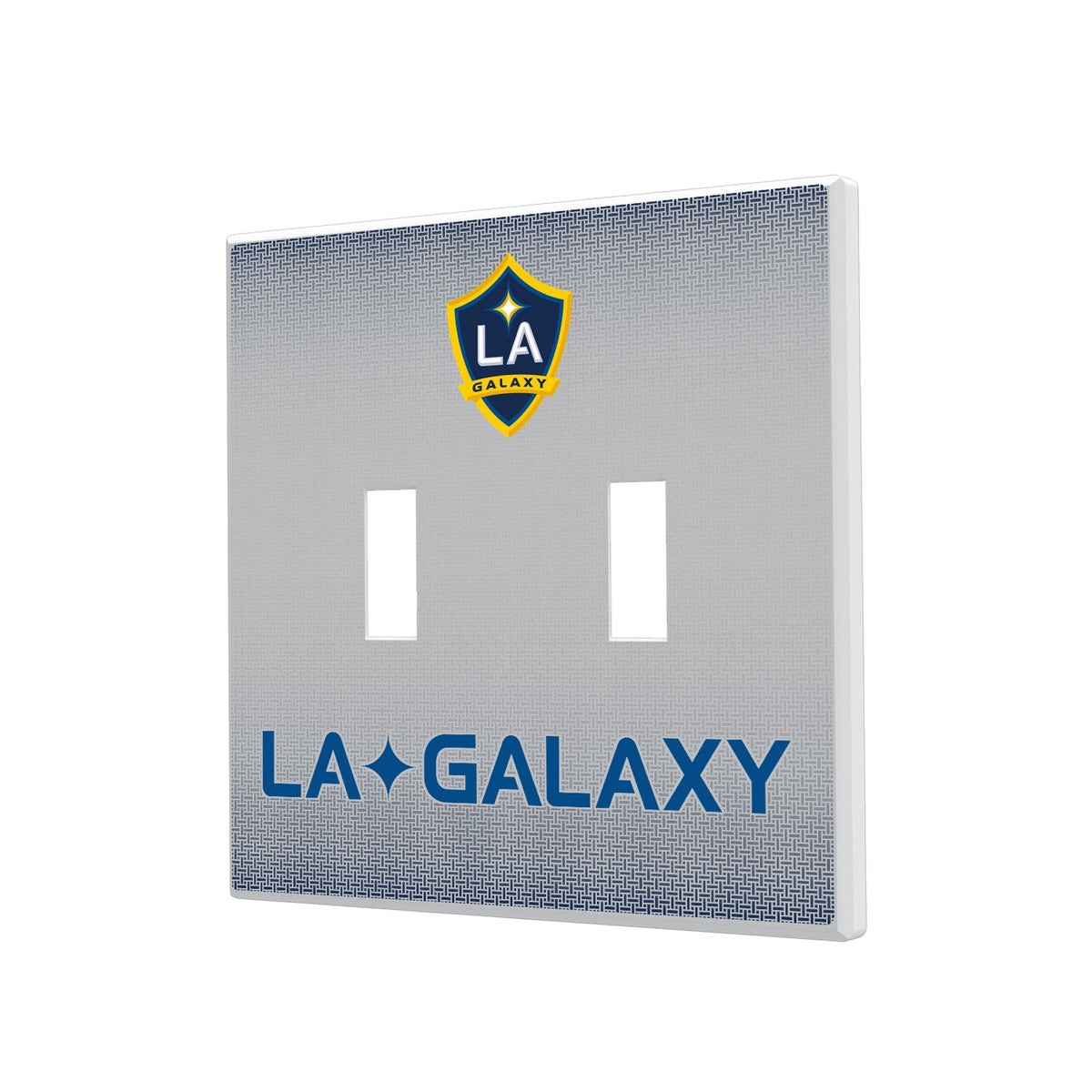 LA Galaxy Linen Hidden-Screw Light Switch Plate 3