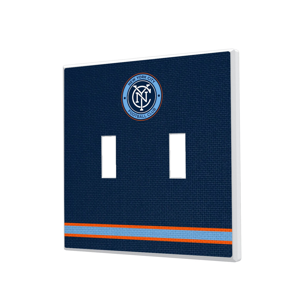New York City FC Stripe Hidden-Screw Light Switch Plate 3