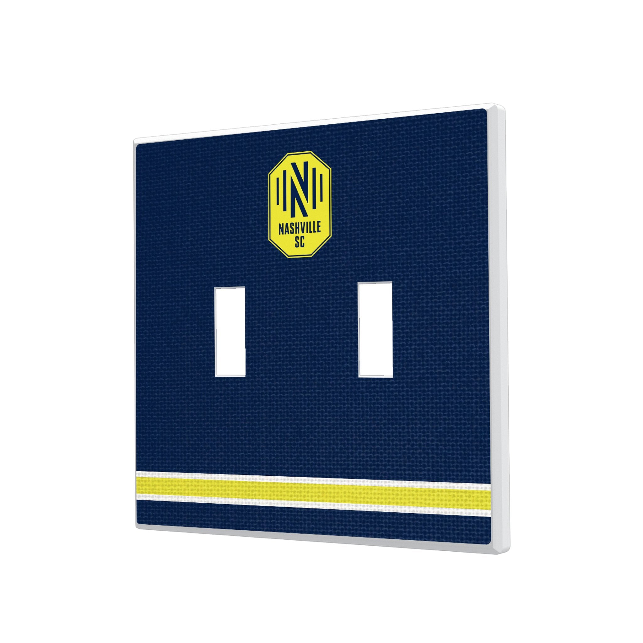 Nashville SC Stripe Hidden-Screw Light Switch Plate 3