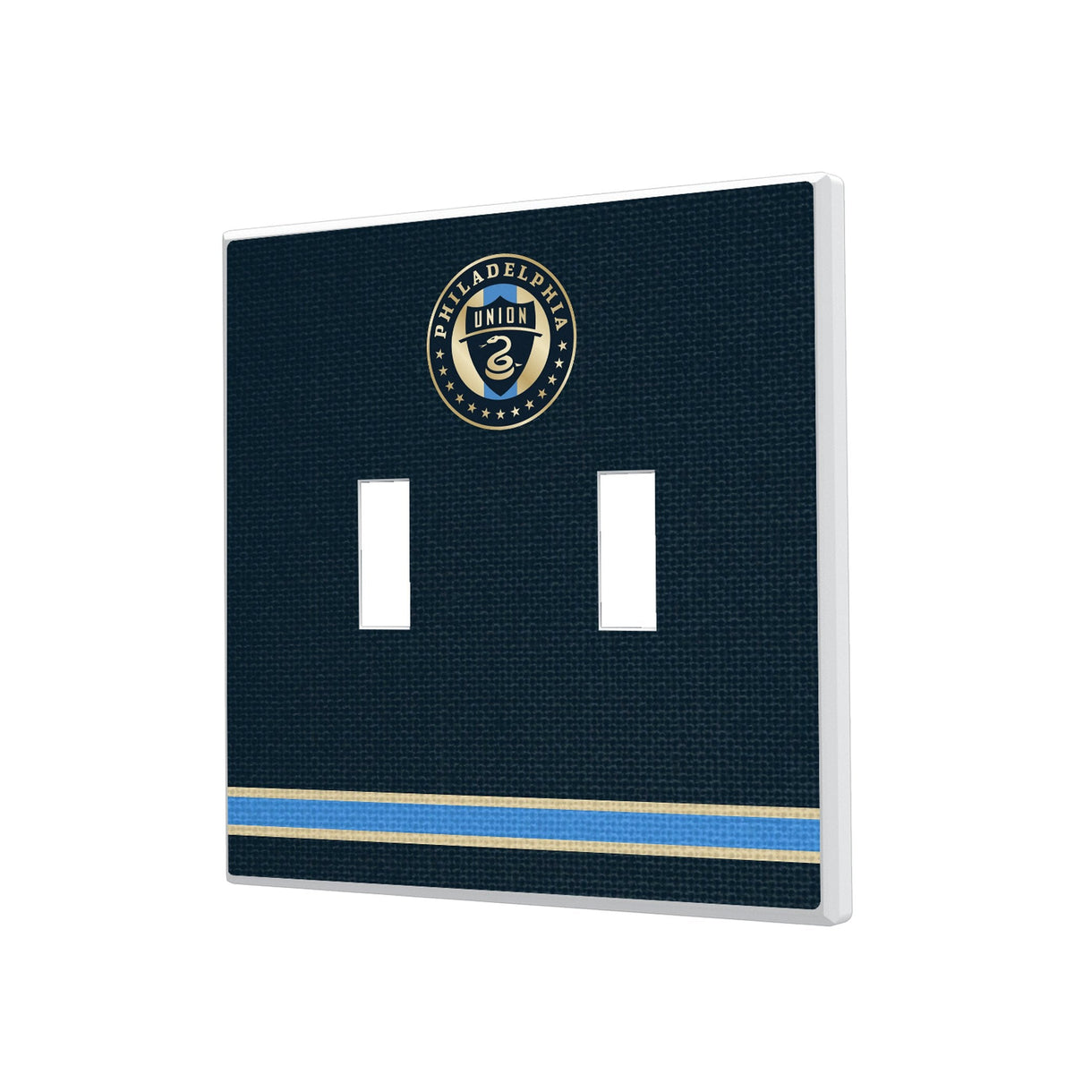 Philadelphia Union Stripe Hidden-Screw Light Switch Plate 3