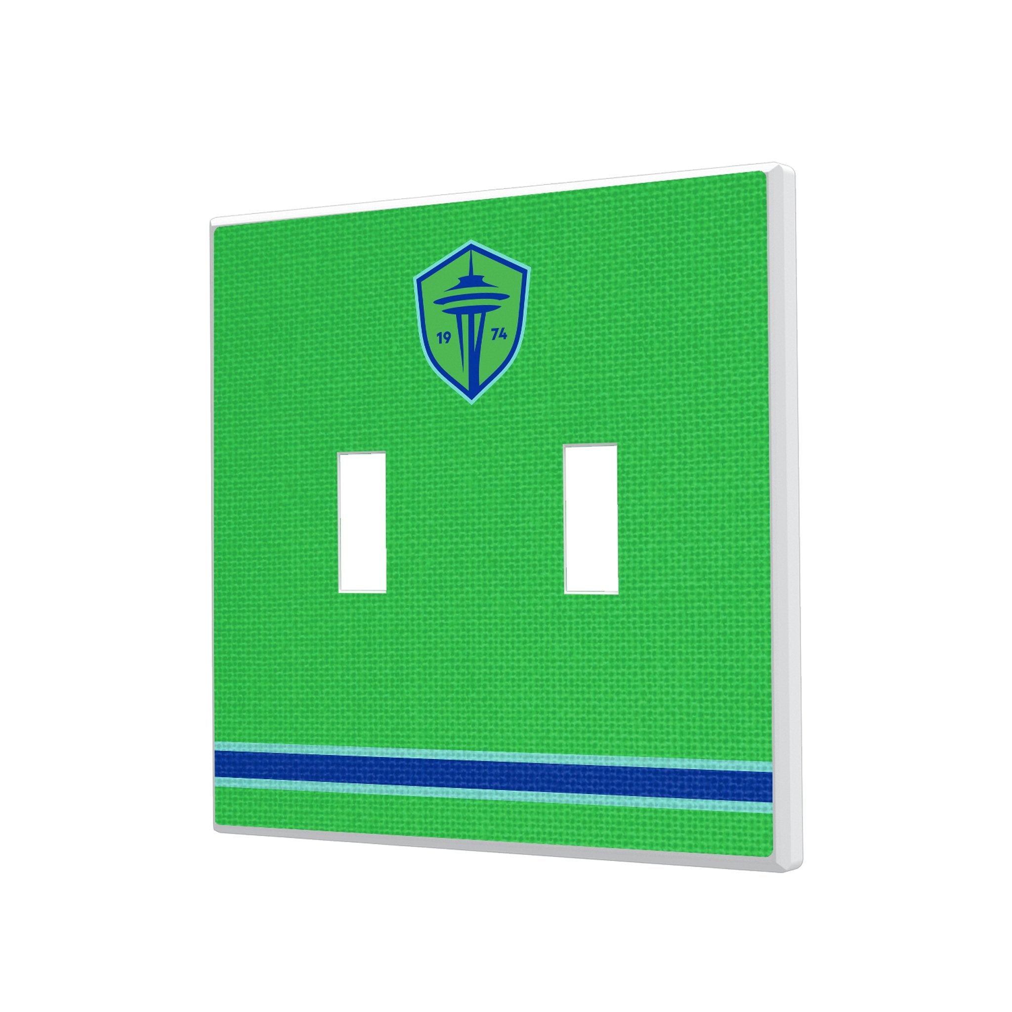 Seattle Sounders FC Stripe Hidden-Screw Light Switch Plate 3