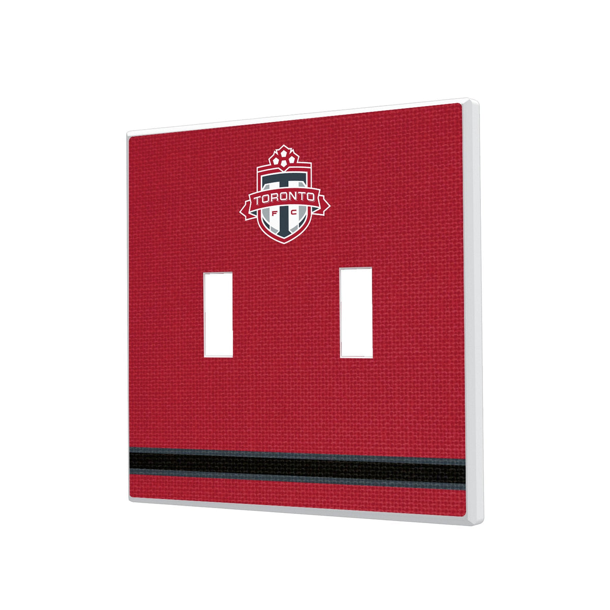 Toronto FC Stripe Hidden-Screw Light Switch Plate 3