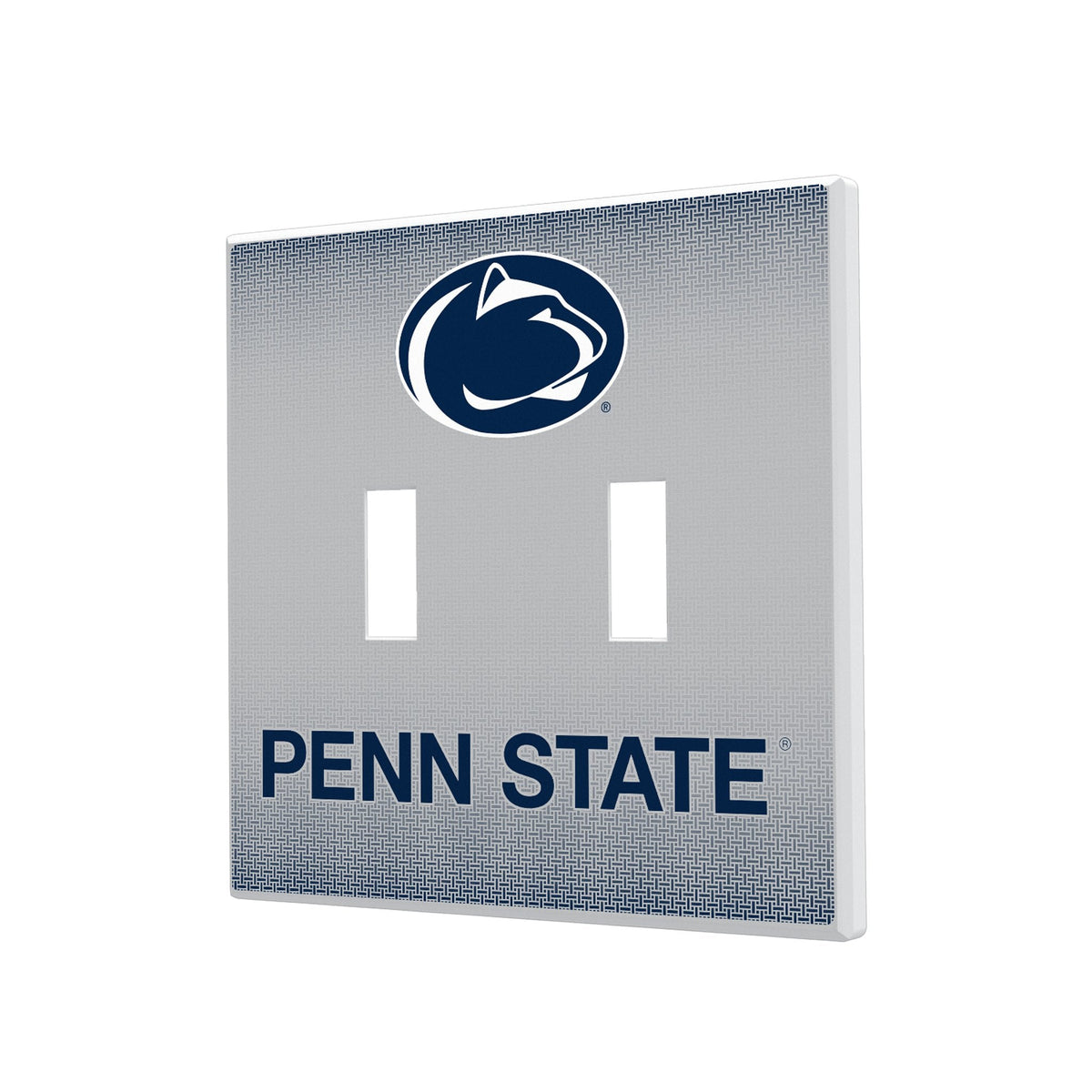 Pennsylvania State University Nittany Lions Linen Hidden-Screw Light Switch Plate 3