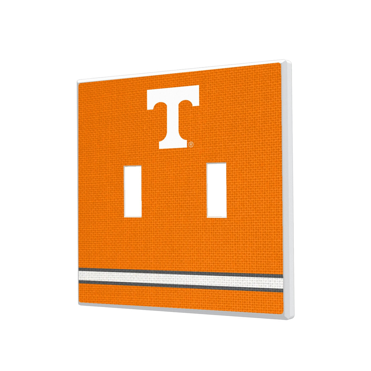 University of Tennessee Volunteers Stripe Hidden-Screw Light Switch Plate 2