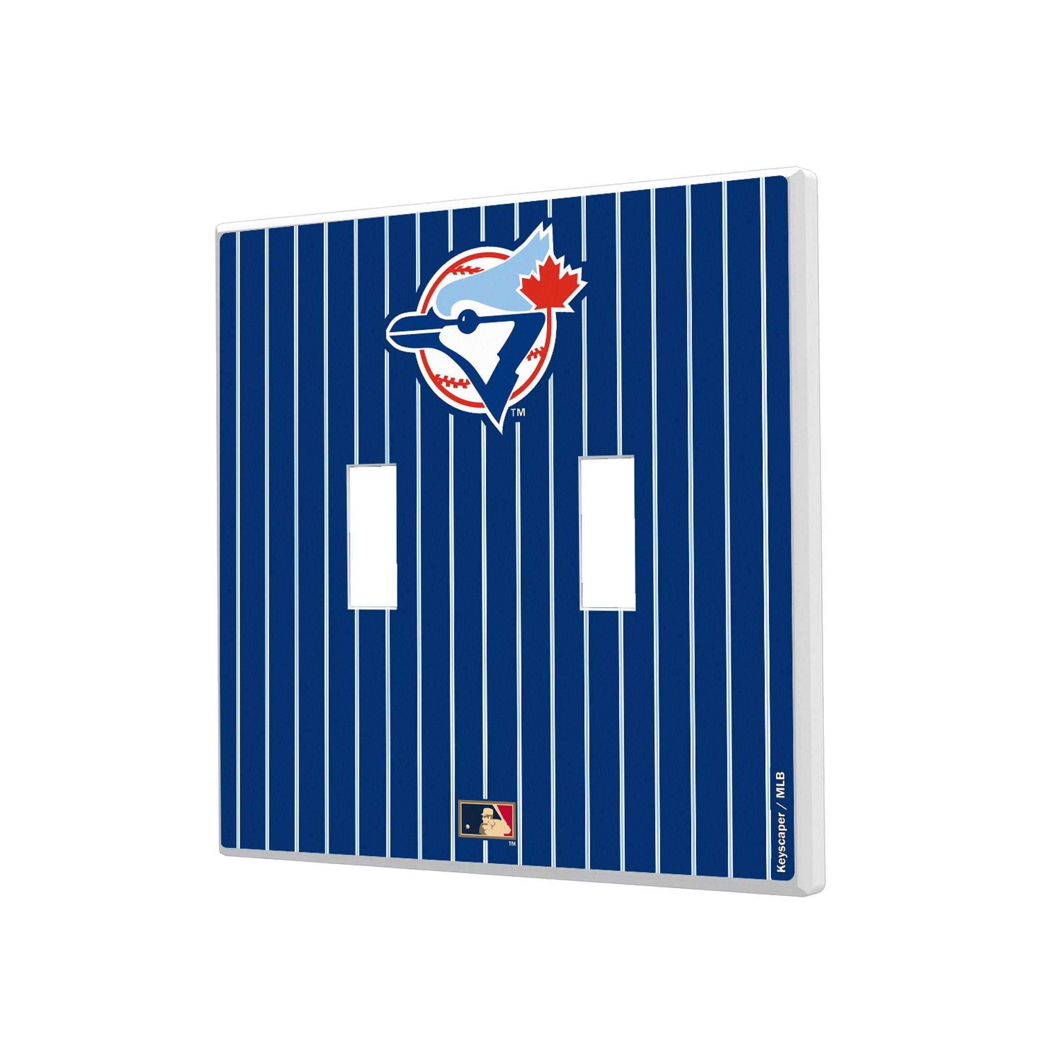 Toronto Blue Jays 1977-1988 - Cooperstown Collection Pinstripe Hidden-Screw Light Switch Plate 3