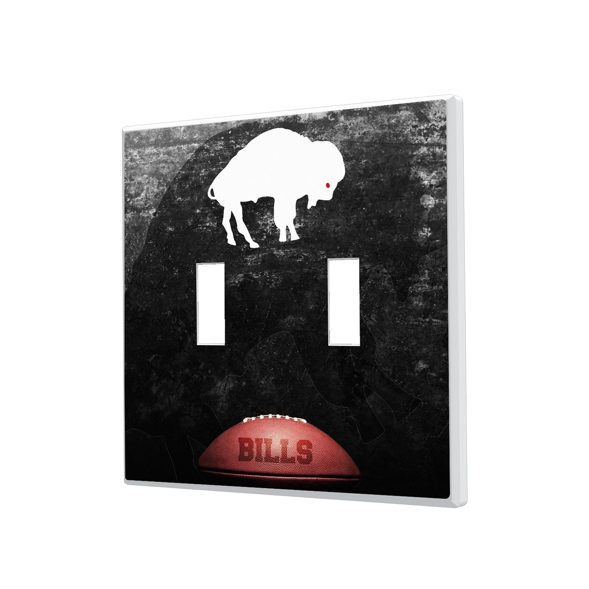 Buffalo Bills Historic Collection Legendary Hidden-Screw Light Switch Plate 3