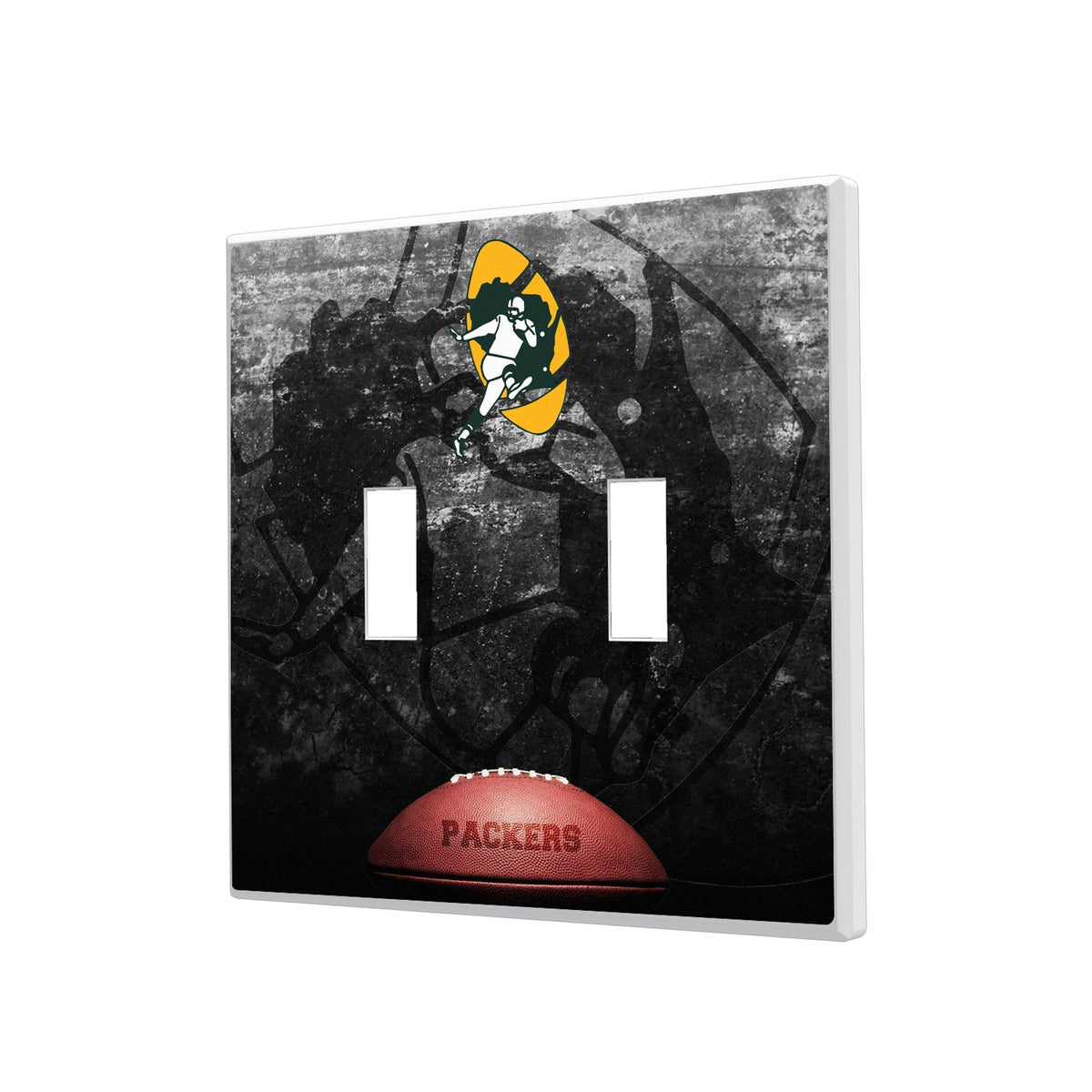 Green Bay Packers Historic Collection Legendary Hidden-Screw Light Switch Plate 3