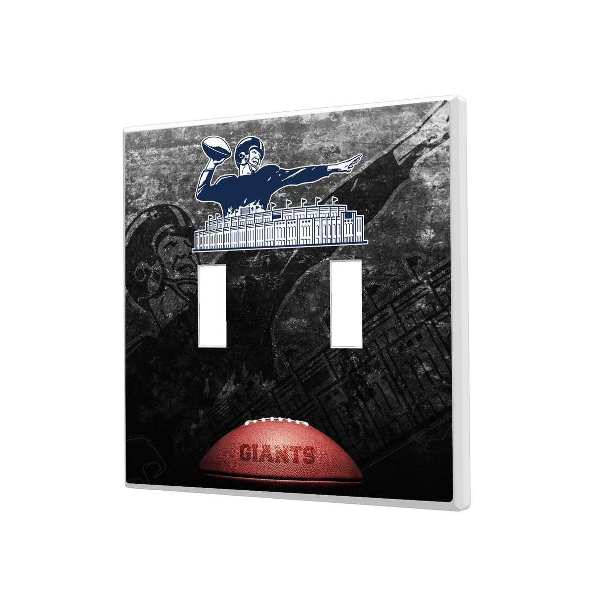 New York Giants 1960-1966 Historic Collection Legendary Hidden-Screw Light Switch Plate 3