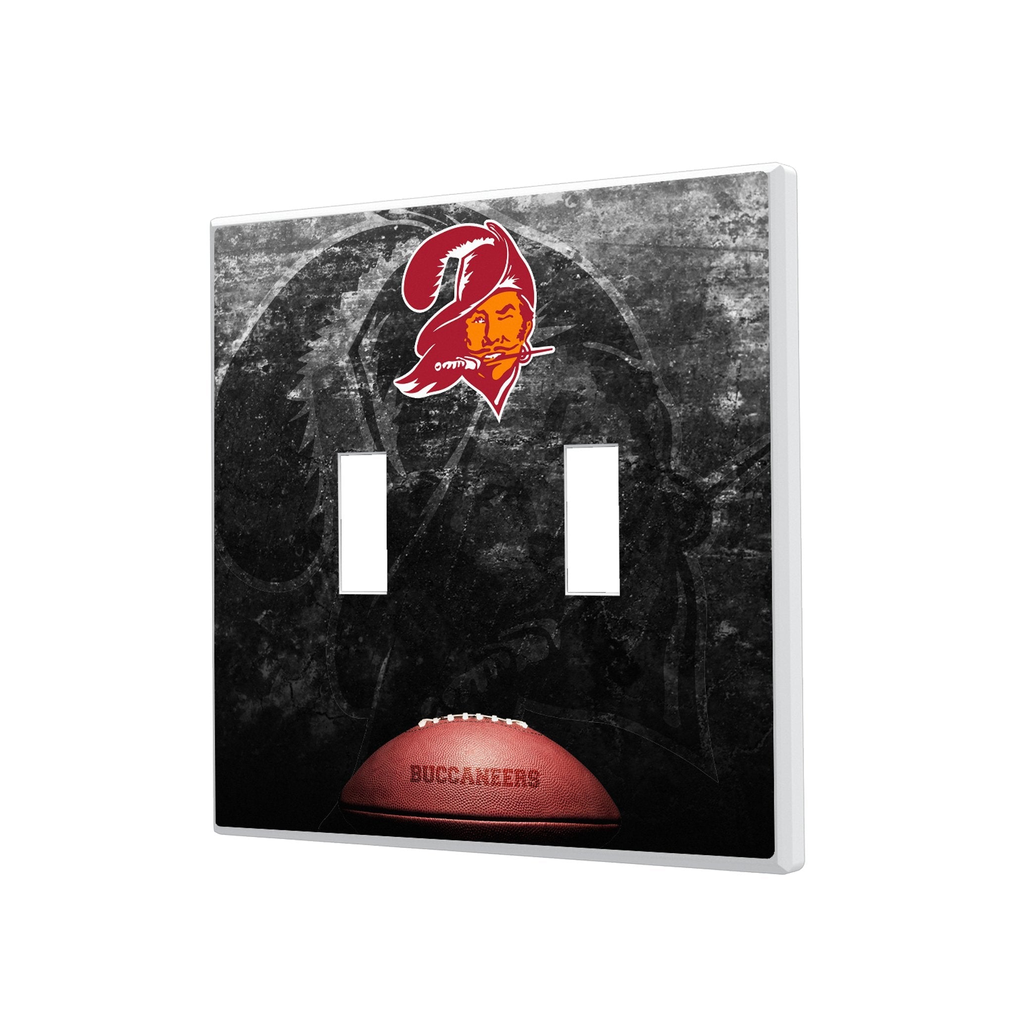 Tampa Bay Buccaneers Historic Collection Legendary Hidden-Screw Light Switch Plate 3