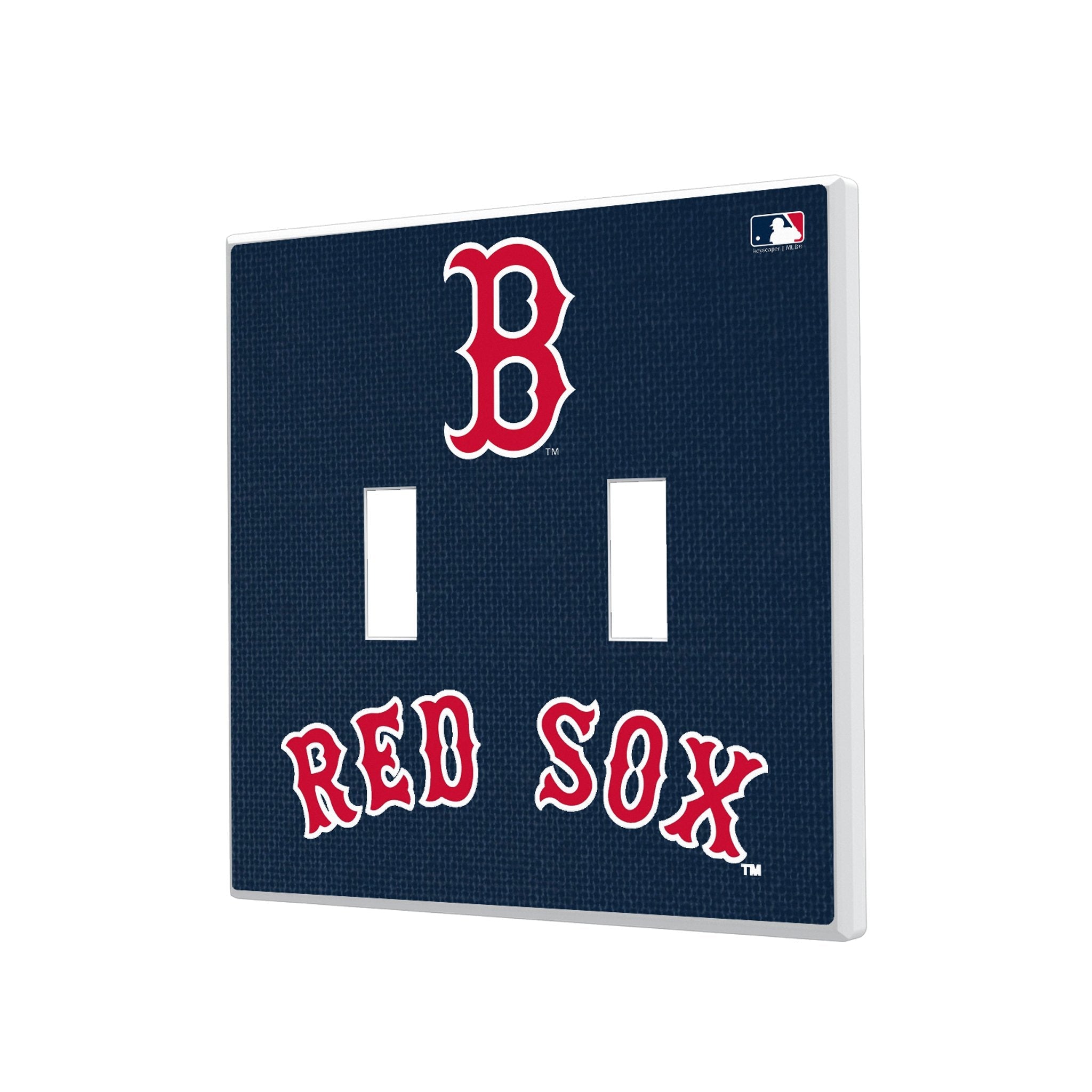Boston Red Sox Solid Hidden-Screw Light Switch Plate 3