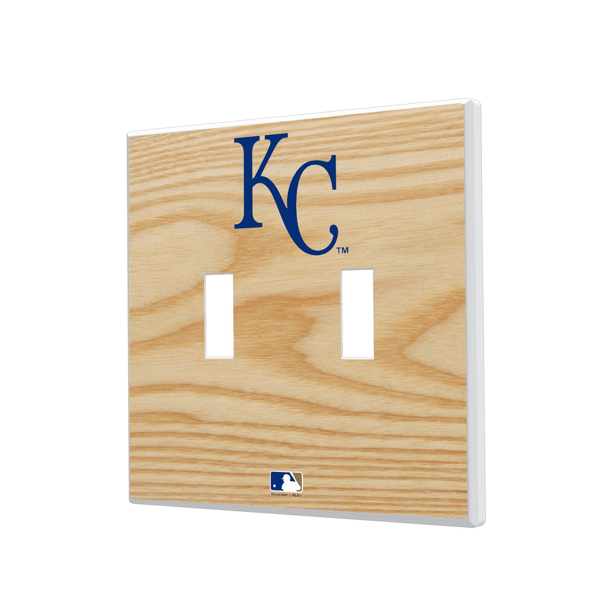 Kansas City Royals Baseball Bat Hidden-Screw Light Switch Plate 3