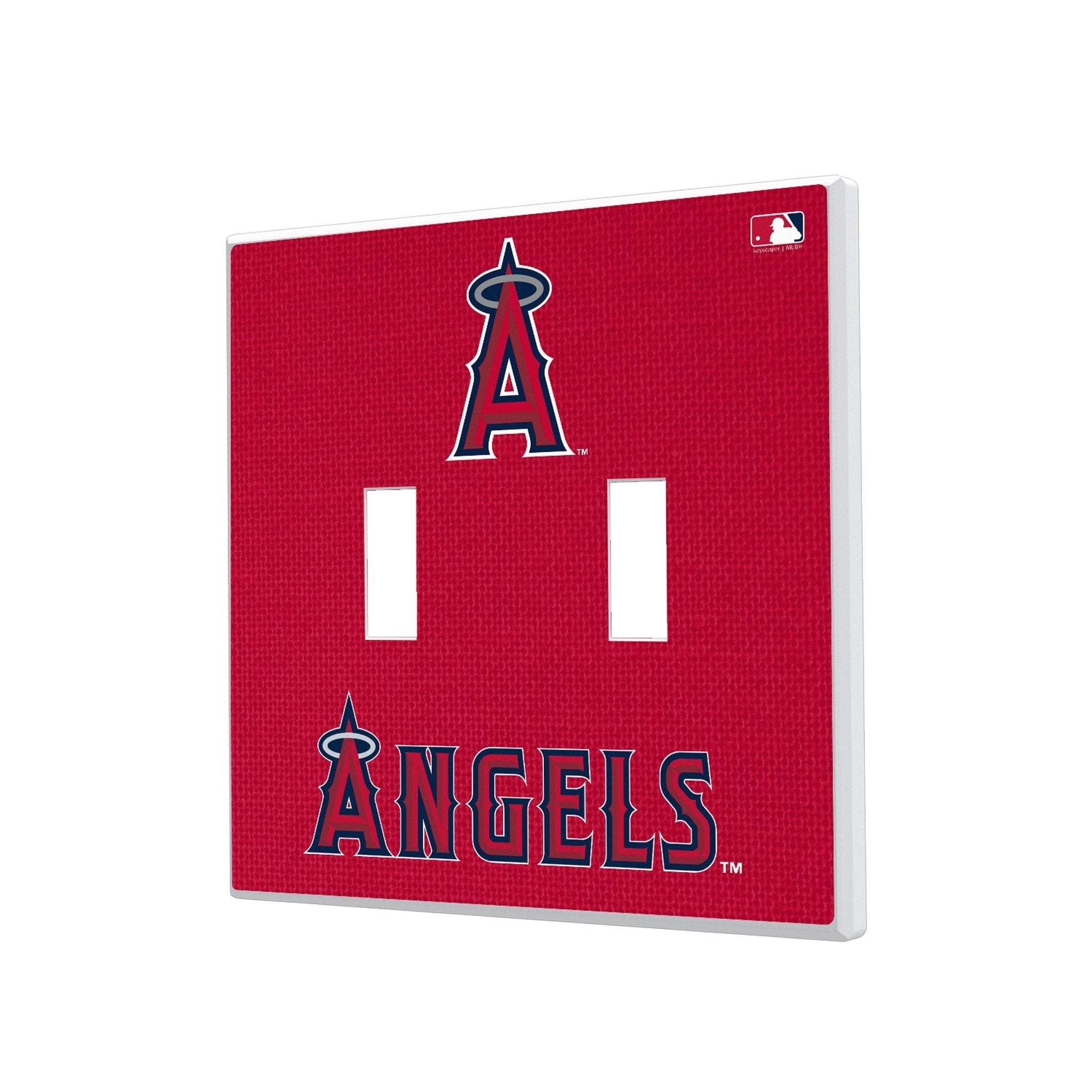 Los Angeles Angels Solid Hidden-Screw Light Switch Plate 3