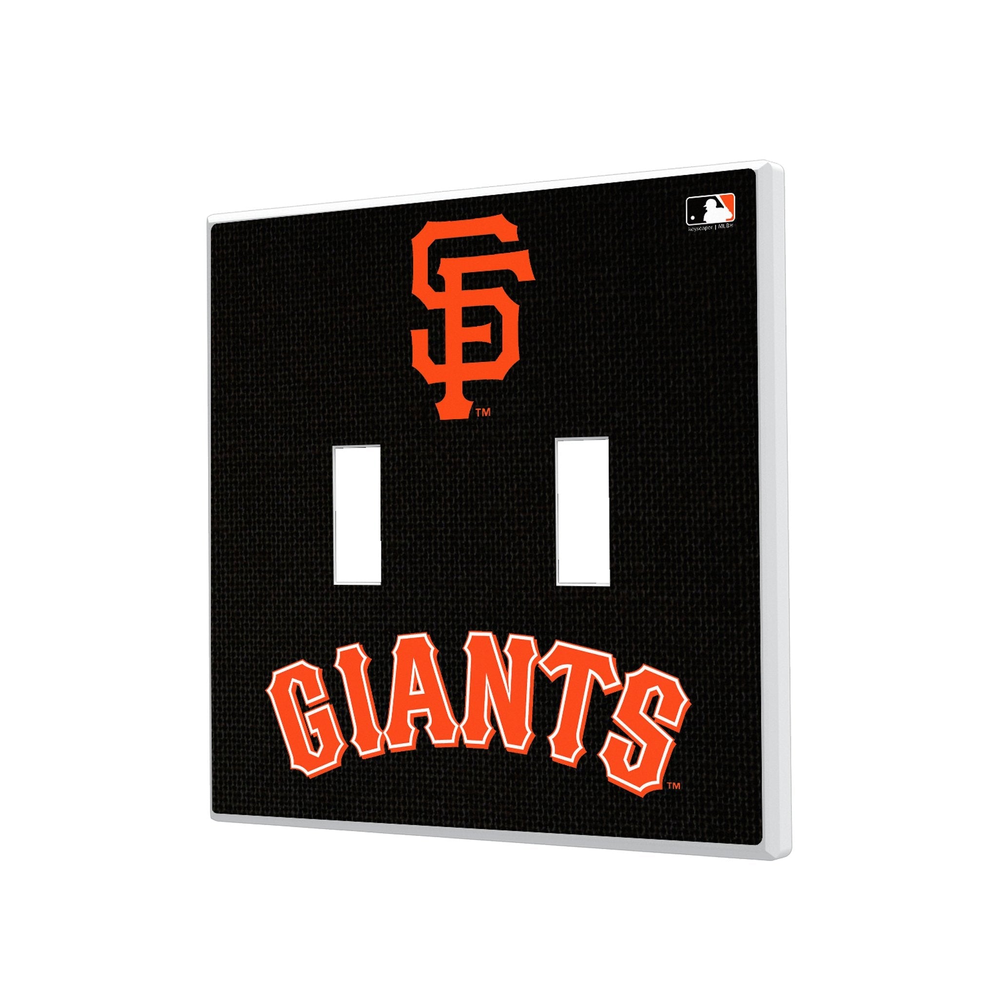 San Francisco Giants Solid Hidden-Screw Light Switch Plate 3