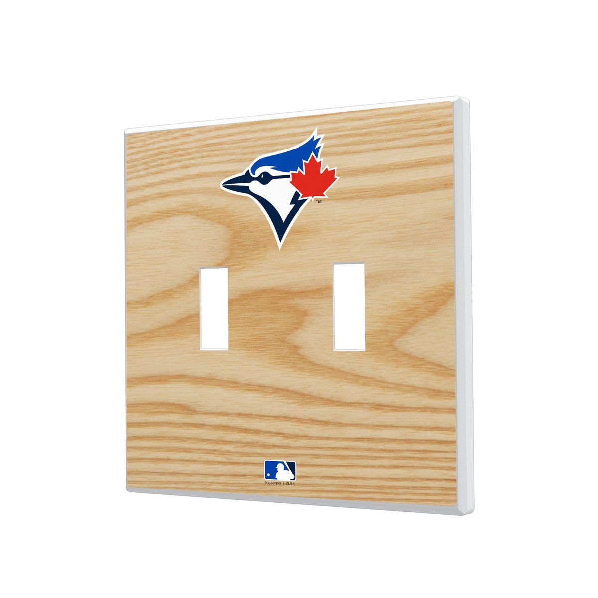 Toronto Blue Jays Baseball Bat Hidden-Screw Light Switch Plate 3