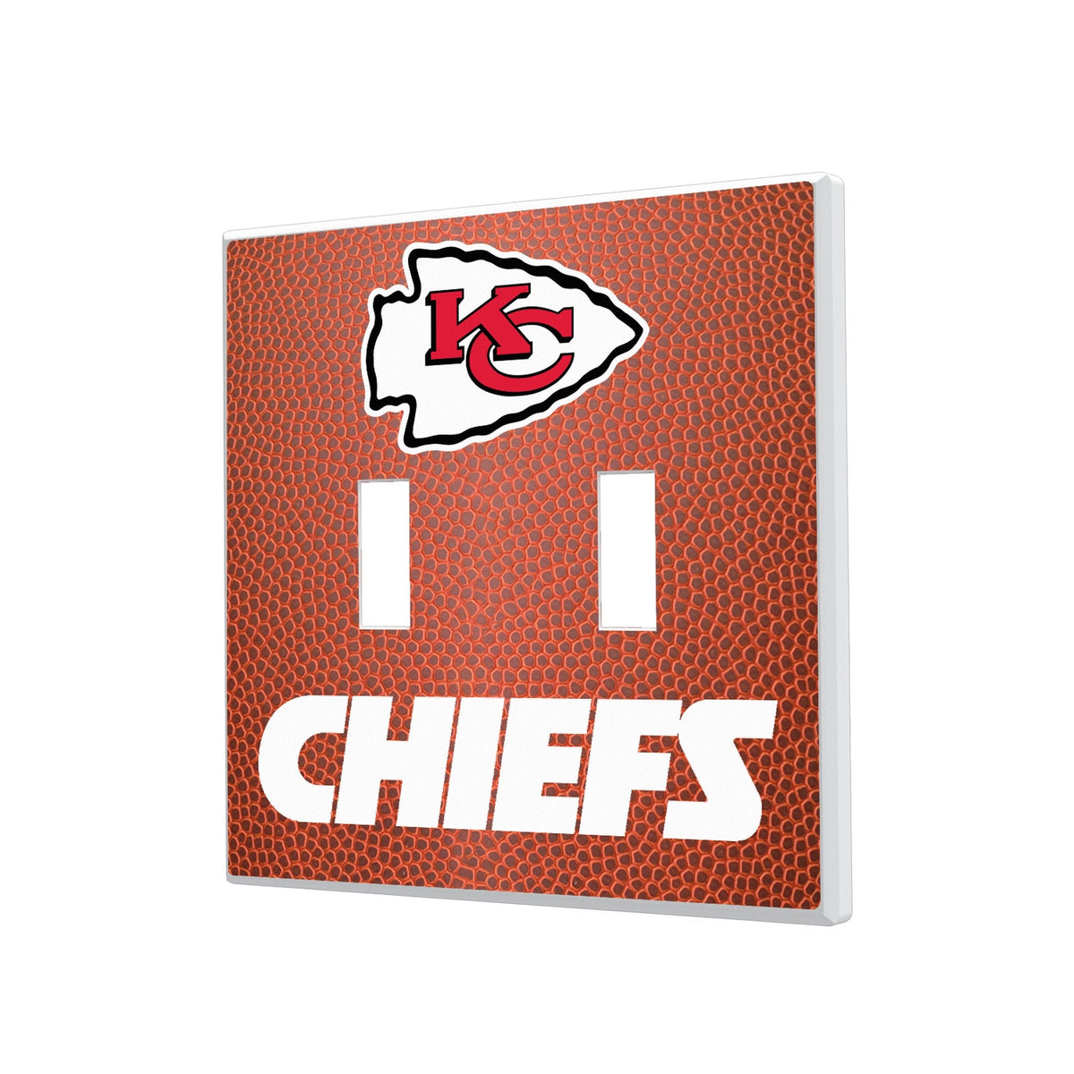 Kansas City Chiefs Football Hidden-Screw Light Switch Plate 3