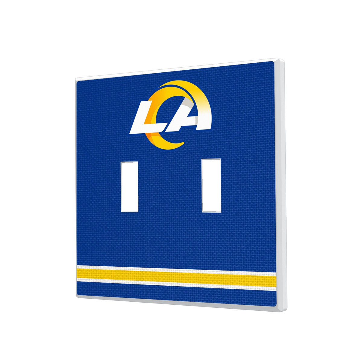 Los Angeles Rams Stripe Hidden-Screw Light Switch Plate 3