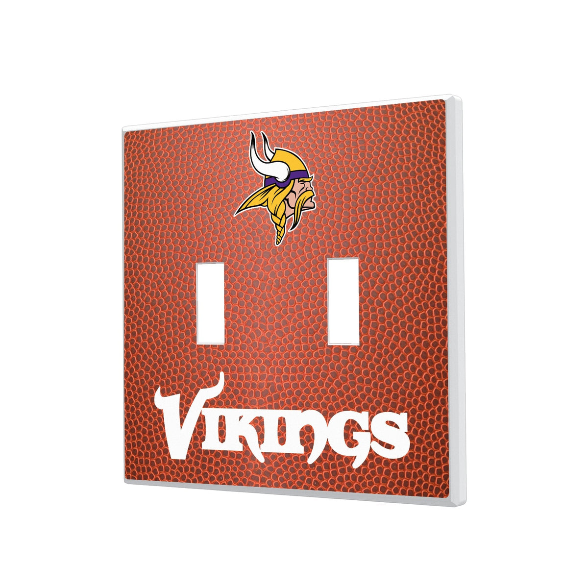 Minnesota Vikings Football Hidden-Screw Light Switch Plate 3