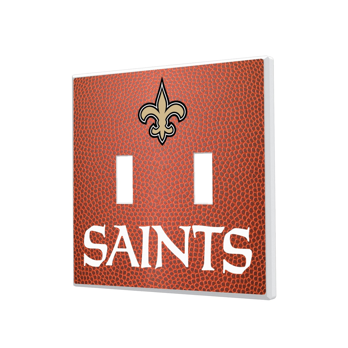 New Orleans Saints Football Hidden-Screw Light Switch Plate 3
