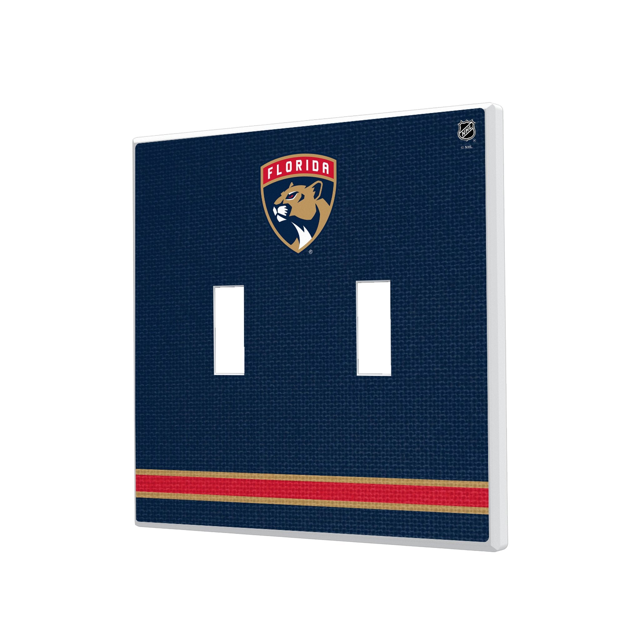 Florida Panthers Stripe Hidden-Screw Light Switch Plate 3