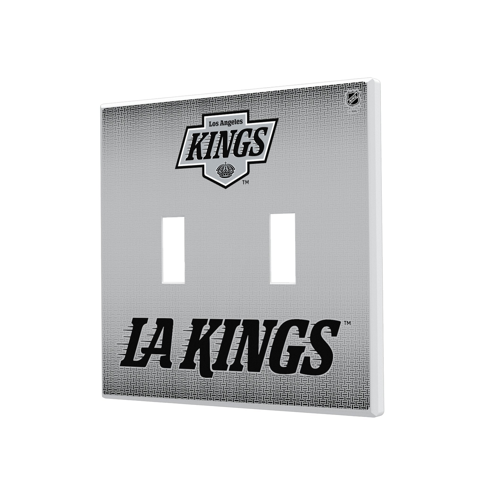 LA Kings Linen Hidden-Screw Light Switch Plate 3