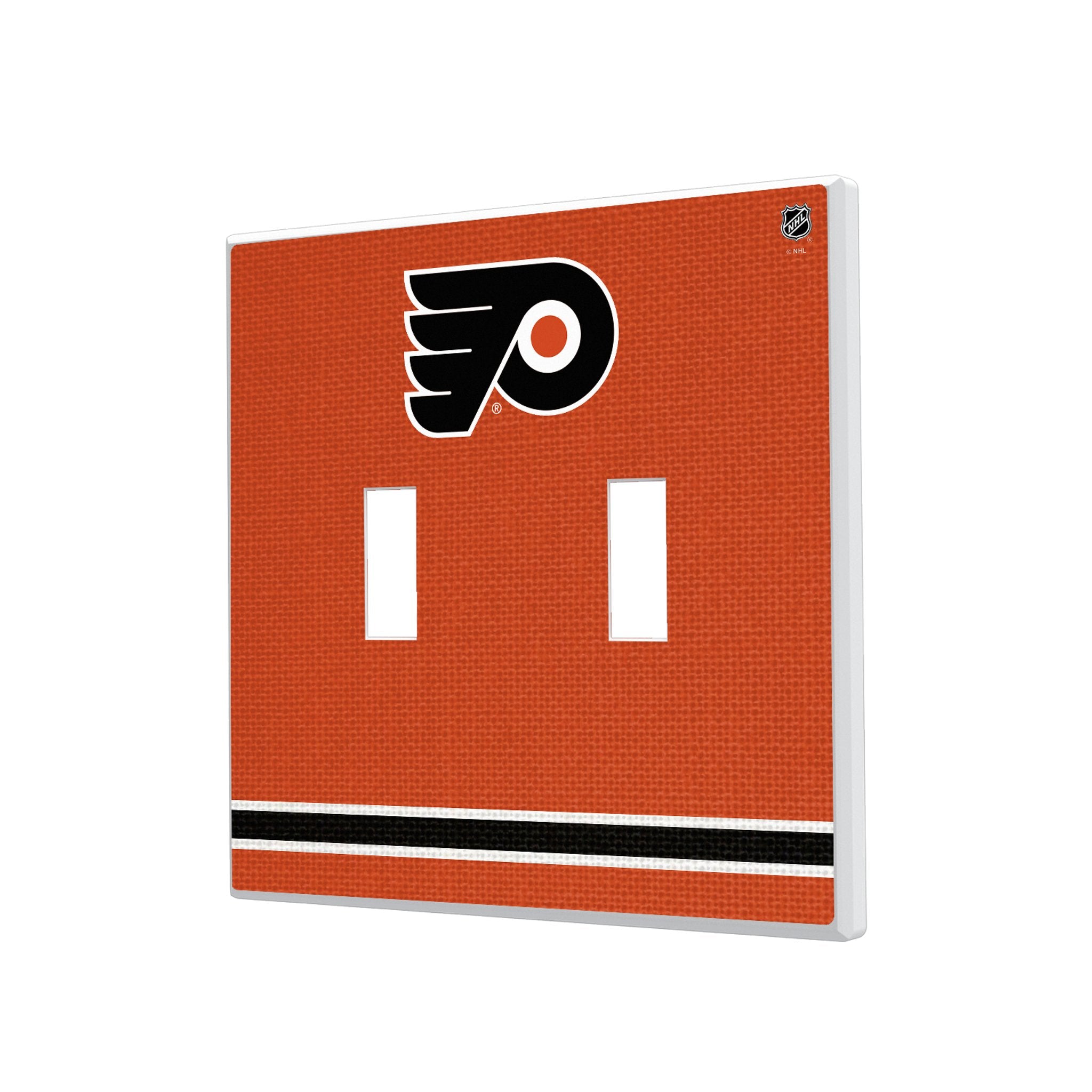 Philadelphia Flyers Stripe Hidden-Screw Light Switch Plate 3