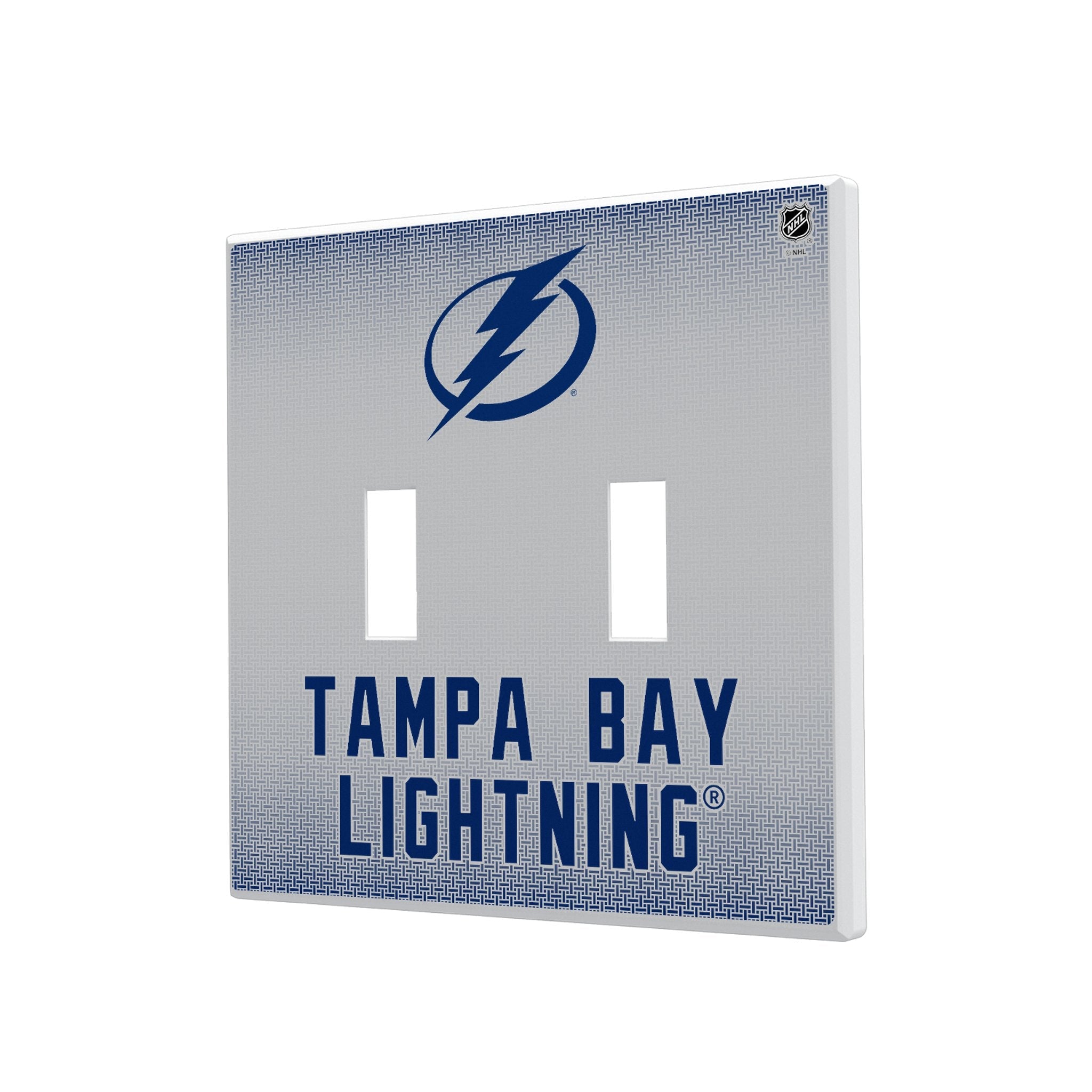 Tampa Bay Lightning Linen Hidden-Screw Light Switch Plate 3