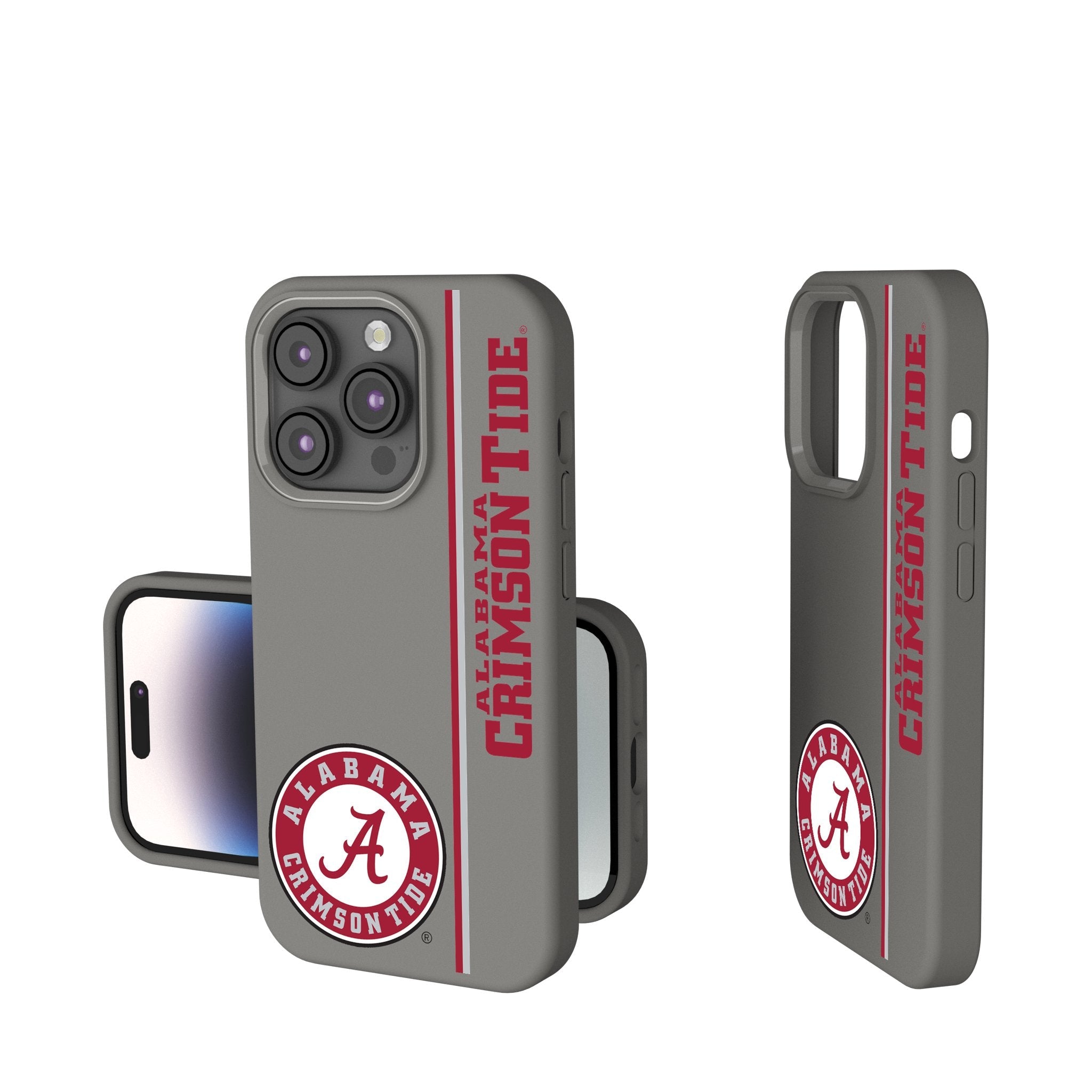 University of Alabama Crimson Tide Sidebar Soft Touch Phone Case 1