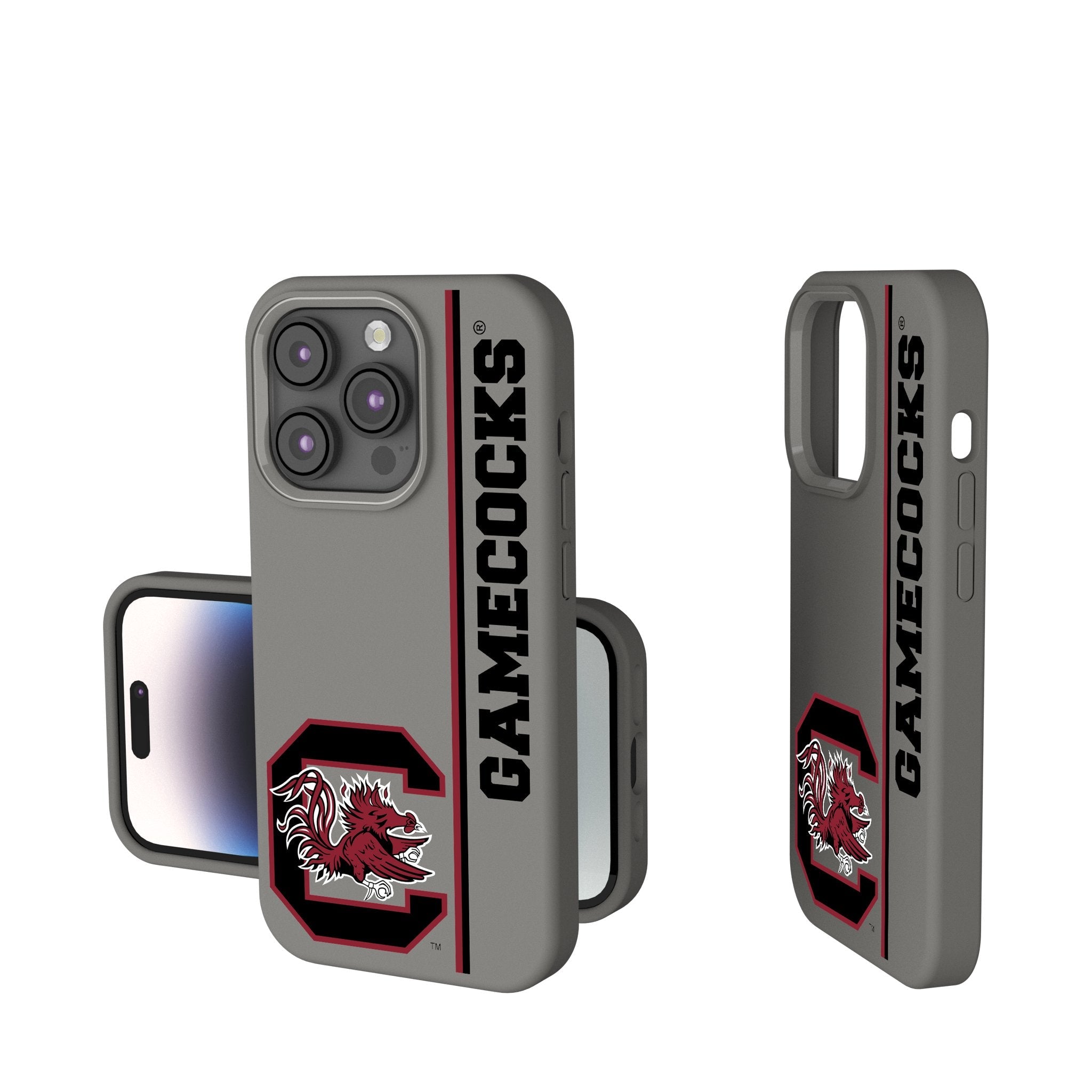 University of South Carolina Gamecocks Sidebar Soft Touch Phone Case