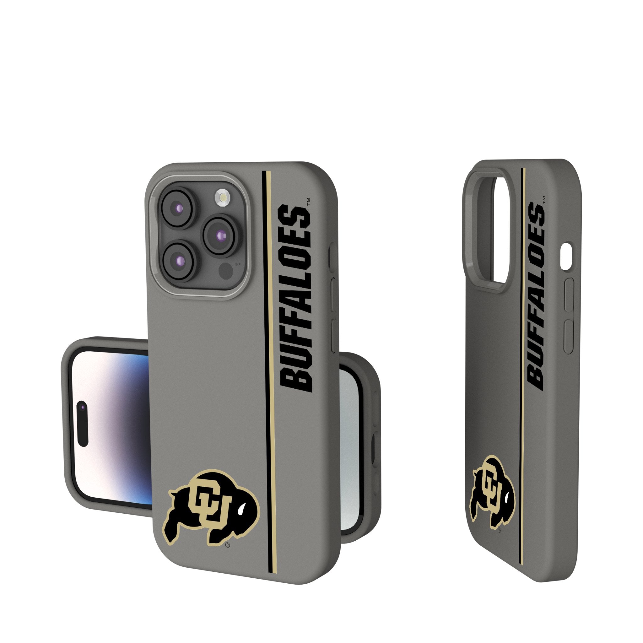 University of Colorado Buffaloes Sidebar Soft Touch Phone Case 1