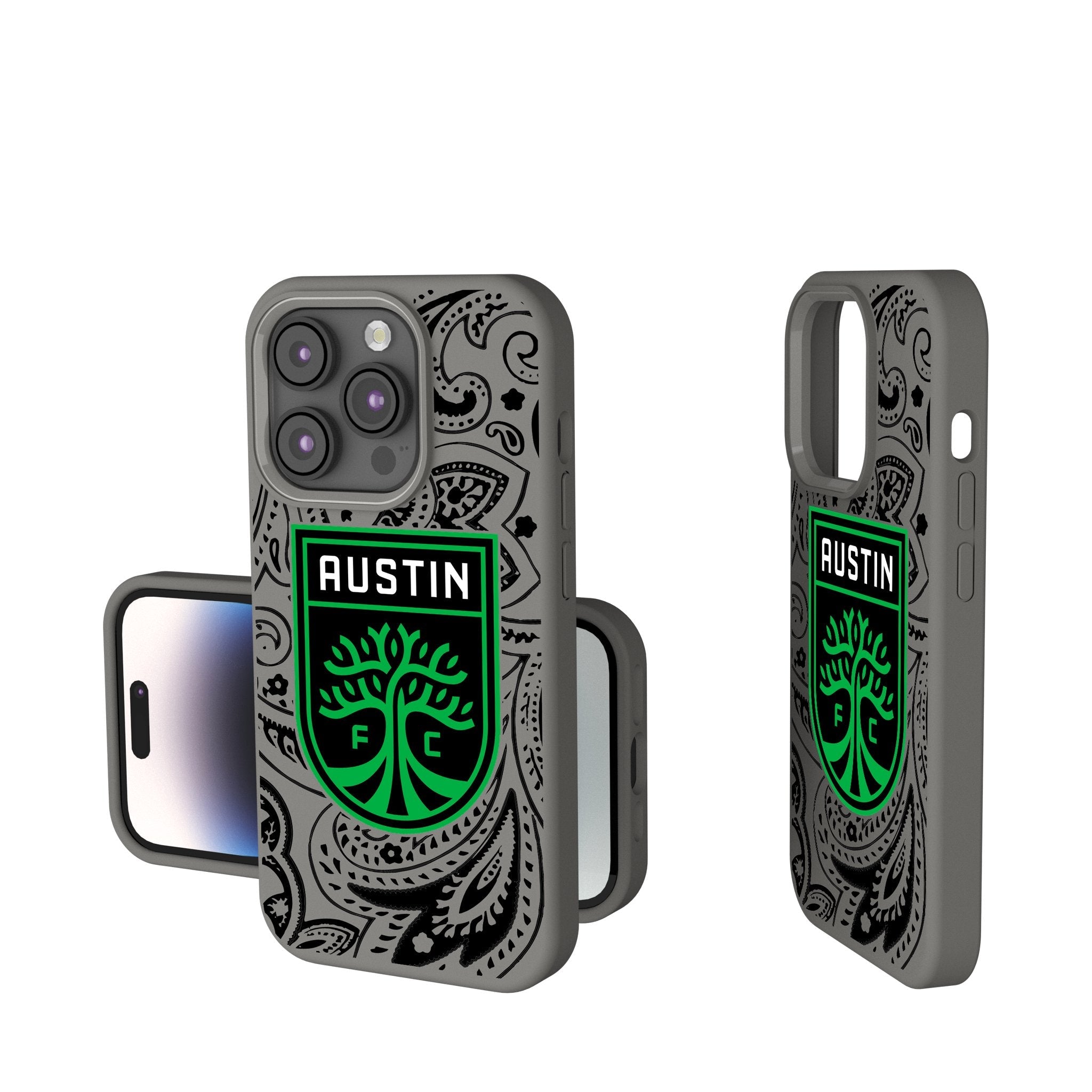 Austin FC  Paisley Soft Touch Phone Case