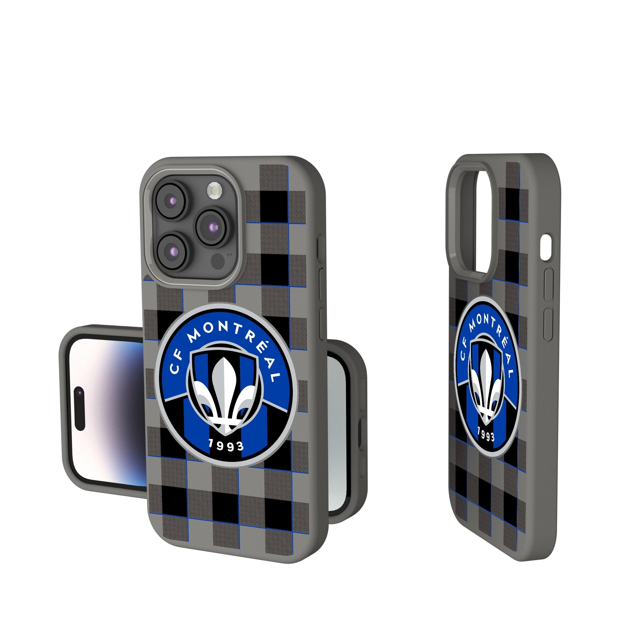 CF Montreal  Plaid Soft Touch Phone Case