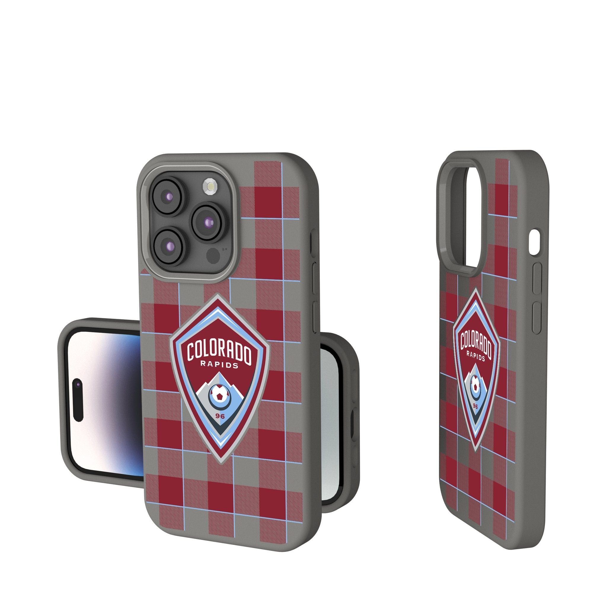 Colorado Rapids  Plaid Soft Touch Phone Case